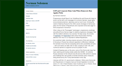 Desktop Screenshot of normansolomon.com
