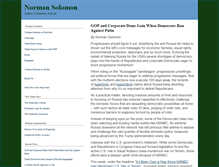 Tablet Screenshot of normansolomon.com