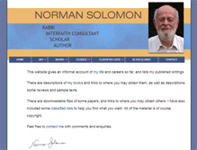 Tablet Screenshot of normansolomon.info